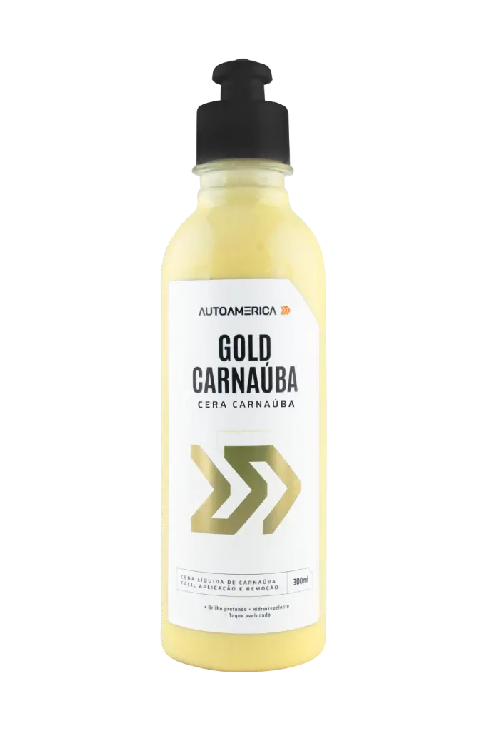 CERA DE CARNAÚBA LÍQUIDA GOLD 300 ML