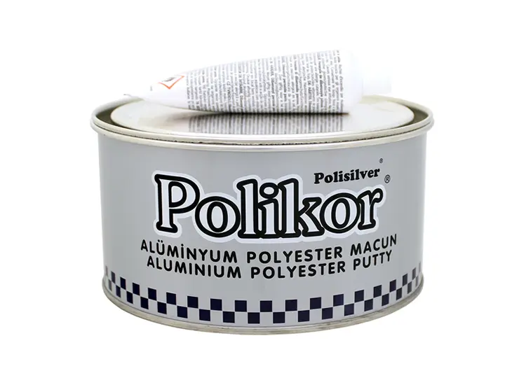 POLIKOR MASILLA POLISILVER ALUMINIO PUTTY + POMO 50G 1,8 KG