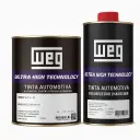 KIT BARNIZ CLEAR HS AUTOMOTRIZ WEG W-60 + CATA RAPIDO. 1.35LT