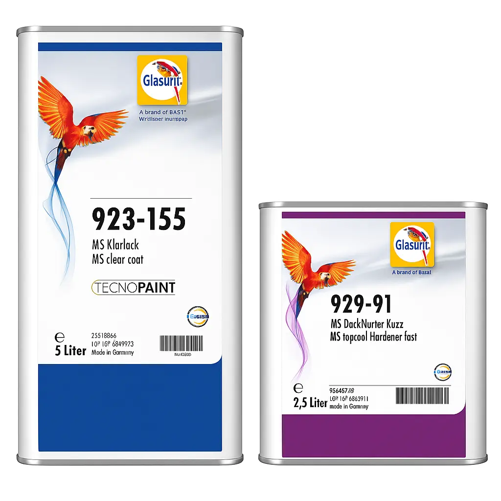 KIT BARNIZ GLASURIT 155 + CATA 929 Aleman 7,5 LT