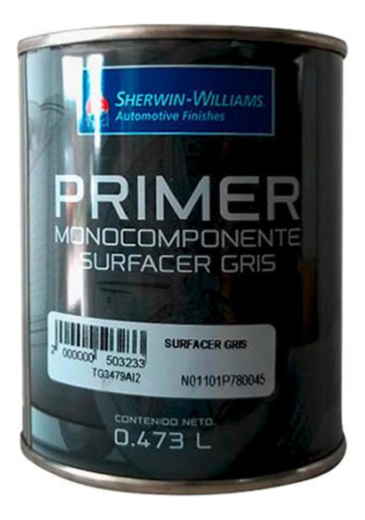 Primer Automotriz 1/8gl Aparejo Surfacer 1k Sherwin William