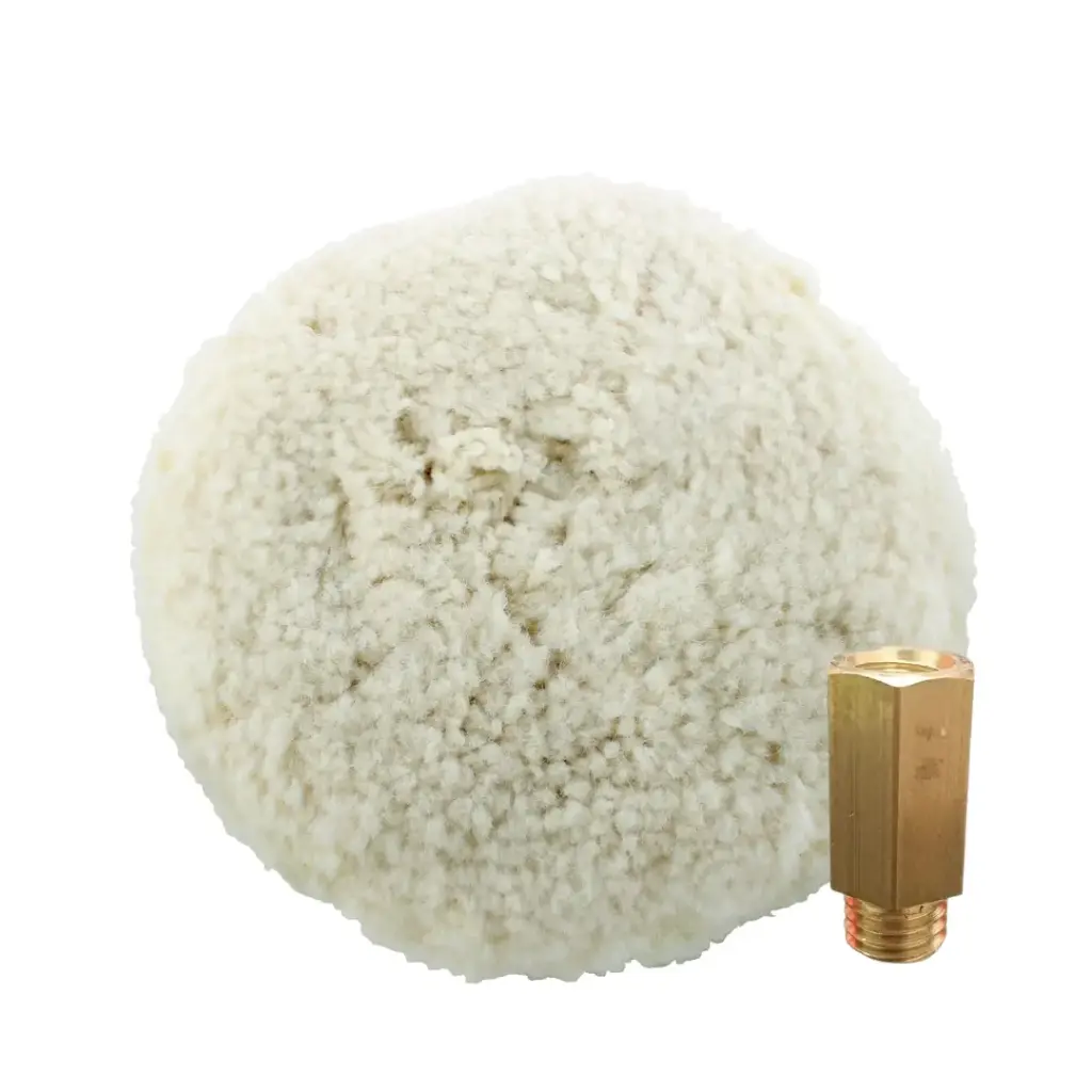 KIT BONETE LANA Doble Cara 8" + Adaptador M14 5/8
