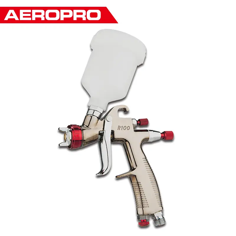 [R100] AEROPRO PISTOLA 1,0 MM CROMO LVLP RETOQUE UNI