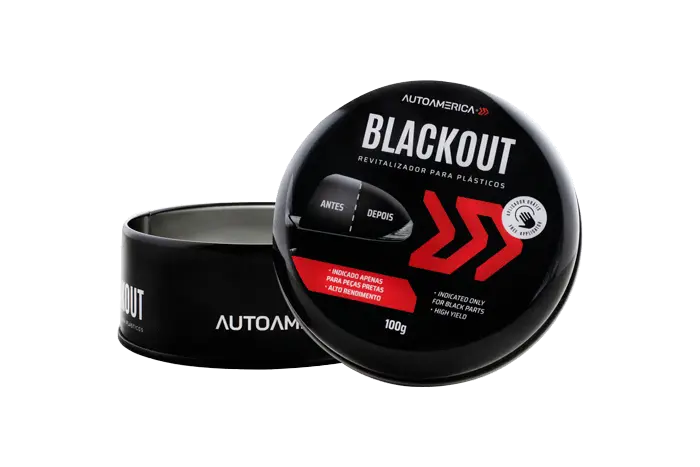 BLACKOUT - REVITALIZADOR DE PARACHOQUES NEGRO 100 G