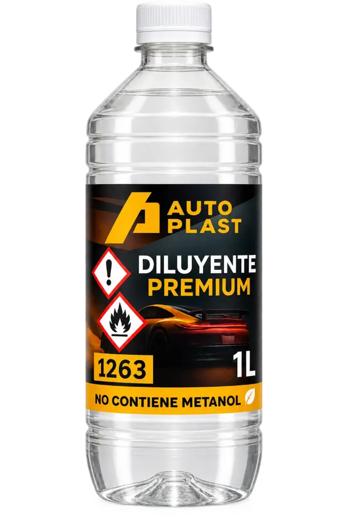 [APPU1L] AUTOPLAST DILUYENTE PU/POL SIN METANOL 1 LT