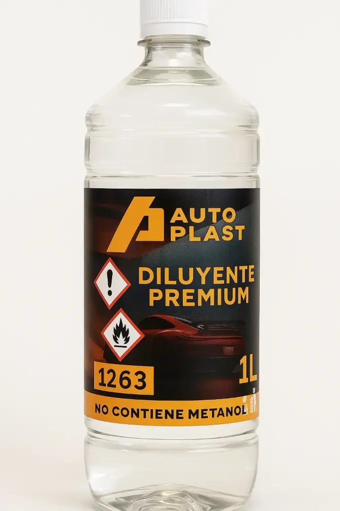 DILUYENTE AUTO-PLAST PREMIUM SIN METANOL 1 LT