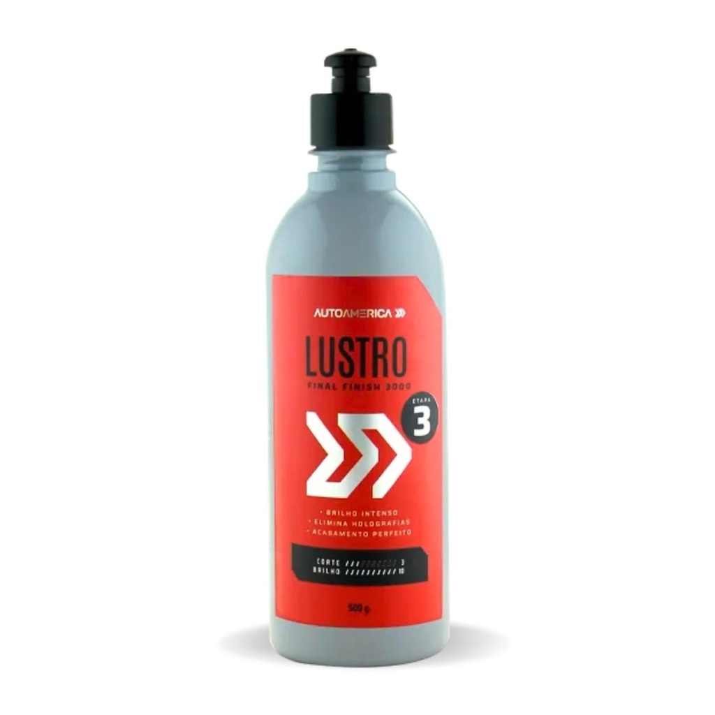 COMPUESTO PULIDOR PASO 3 LUSTRE 500ML AUTOAMERICA