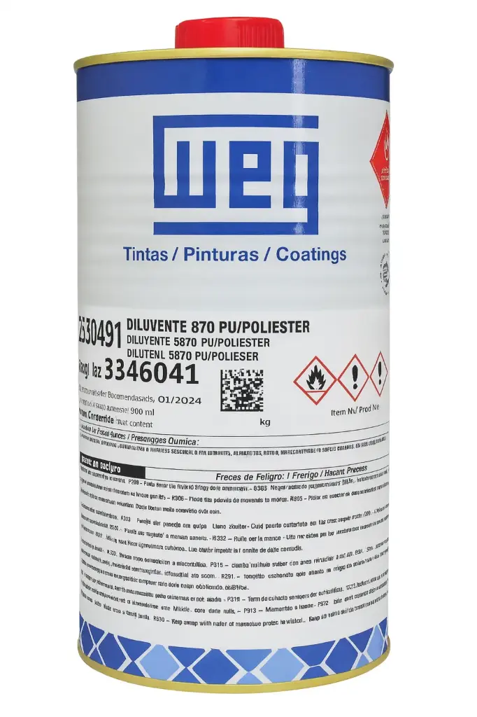 W-ST DILUYENTE 5870 PU/POLIESTER LATA 0,9