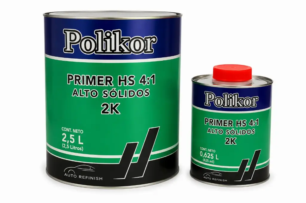 KIT POLIKOR PRIMER HS 4:1 GALON + CATALIZADOR 3,12LT.