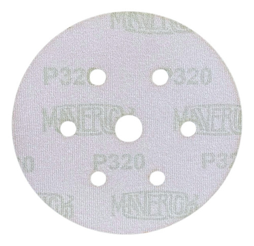 Lija Disco Velcro Nikken 10 Uni Japon 6" ( Gr80 - 1200 )