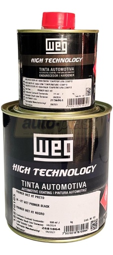 [KITWETPN] KIT Primer Negro 2k Aparejo 1/4 + Cat