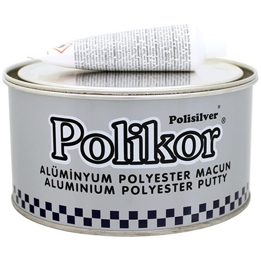 [PKPSA18] Masilla De Aluminio Poliester 1,8 Kg C/ Catalizador Polikor