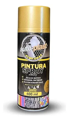 [3181985188] SPRAY AUTOPLAST 18K CROMADO GOLD ORO 400 ml