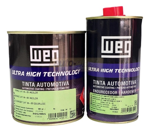 [KITW89] KIT Barniz Antidescuelgue Laca Clear UHS W-89 + Cata  1,35LT