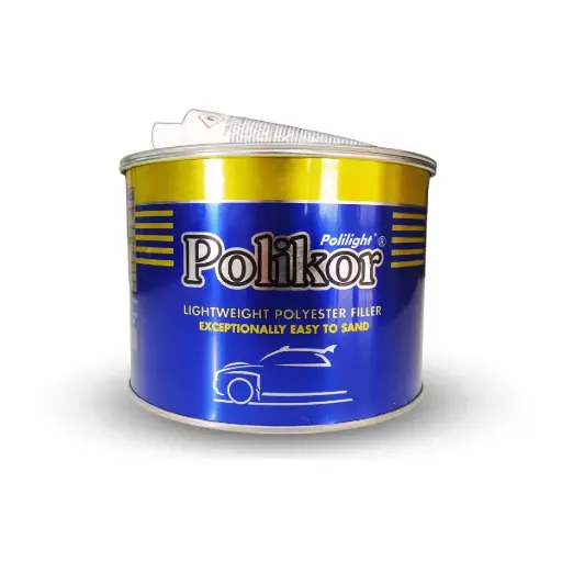 [PKPL12] POLIKOR MASILLA POLILIGHT FILLER RELLENO + POMO 60G 1/2 GL