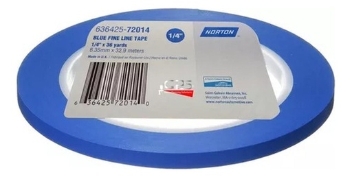 [N2014] Cinta Filetear Perfilar Líneas Automotriz Fineline 6mmx33mt.