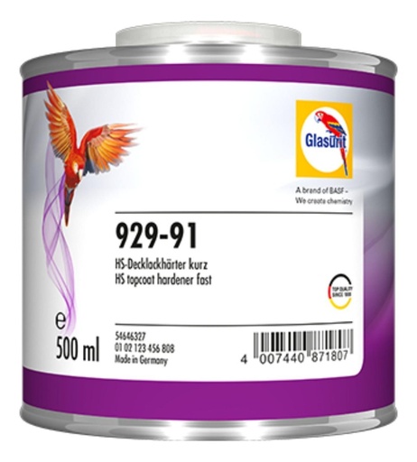 [54646327] Catalizador Endurecedor Hardener Rapido Glasurit Hs 929-91