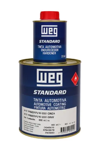 [KITWEG2081] KIT Primer Aparejo Automotriz W2081 2k MS Gris + Cata 900ml