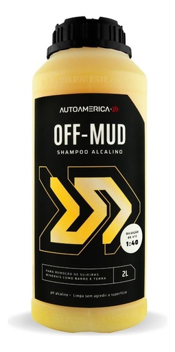 [304535091] Shampoo Automotriz Off Mud Alcalino Autoamerica 2LT. Concentrado