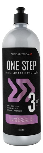 [304545039] Compuesto pulidor Auto One Step 3 En 1 1LT Autoamerica