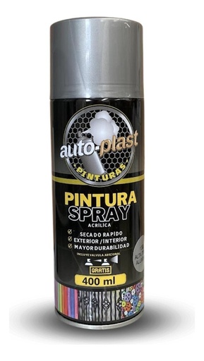 SPRAY ALTA TEMPERATURA NEGRO/ALUMINIO 400ML