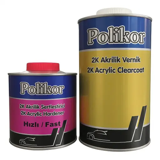 [KITPKCC1] KIT Barniz Clear Polikor PU Automotriz HS Kit 1.5 LT