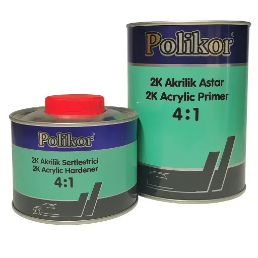 [KITPKP41] KIT PRIMER APAREJO 2K HS POLIKOR KIT + CATA 1.25LT AUTOMOTRIZ