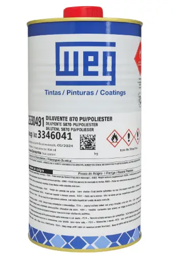 [12250491] W-ST DILUYENTE 5870 PU/POLIESTER LATA 0,9