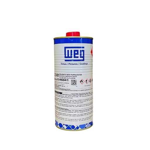 [12250491] W-ST DILUYENTE 5870 PU/POLIESTER LATA 900ML