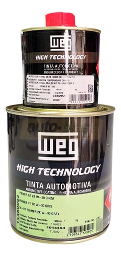 [KITWEGHT2K] KIT PRIMER Hs 2K W-30 GRIS + CATA