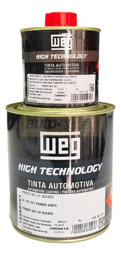 [KITWETPB] KIT Primer Blanco 2k HS Aparejo 1/4GL + CATA 